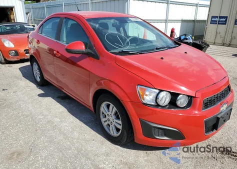 2012 Chevrolet Sonic Lt from USA, damaged, VIN 1G1JC5SH2C4107052